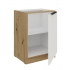 Szafka kuchenna 60 cm AURO 60 D 1F BB WH/AR antyfinger
